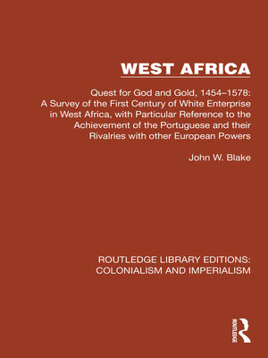 cover image of West Africa